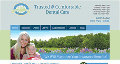 Desktop Screenshot of franconiadentalcare.com