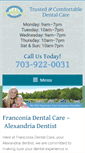 Mobile Screenshot of franconiadentalcare.com